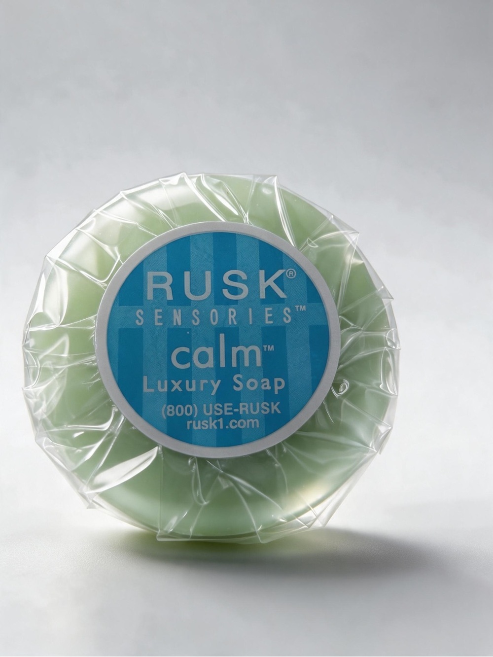 RUSK Sensories Calm Luxury Soap Green Bar New Wrapped